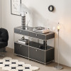 데인티 1200 모듈 수납장 서랍 선반 높은 거실장 FEF509C